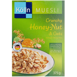 Мюслі Kolln кранчі з медом та горіхами 375 г (696974)