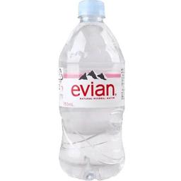 Вода мінеральна Evian натуральна негазована 0.75 л (896500)