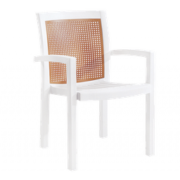 Кресло Papatya Вира, белый (15011)