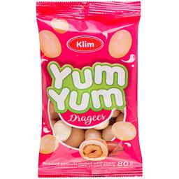 Драже Klim Yum Yum ореховое Арахис в йогурте 80 г (915369)