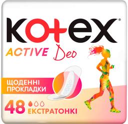 Щоденні прокладки Kotex Active Deo 48 шт.