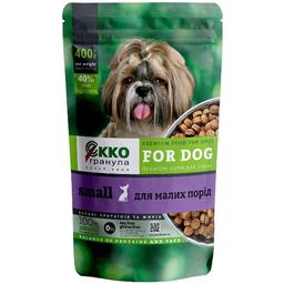 Сухой корм для взрослых собак маленьких пород Екко-гранула 0,4 кг