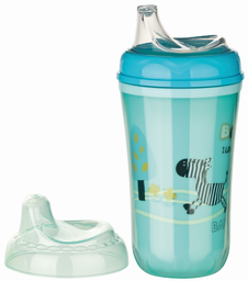 Чашка-непроливайка з м'яким носиком Baby-Nova, 300 мл, блакитний (3965427)
