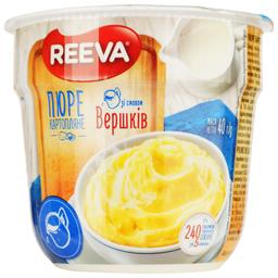 Пюре быстрого приготовления Reeva картофельное, со вкусом сливок, 40 г (923827)