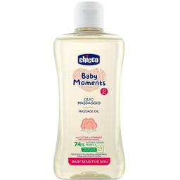 Масло для масажу Chicco Baby Moments для чутливої шкіри 200 мл (10242.00)
