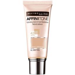 Тональний крем Maybelline New York Affinitone відтінок 42 (Dark Beige) 30 мл