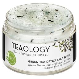 Скраб для обличчя Teaology Green tea, 50 мл