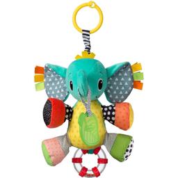 Іграшка-підвіска з прорізувачем Infantino Слоненя (005378I)