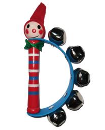 Игрушка-погремушка Offtop Клоун, красный (833841)
