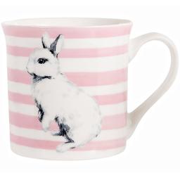 Чашка Lefard Pretty Rabbit, 350 мл, білий з рожевим (922-019)