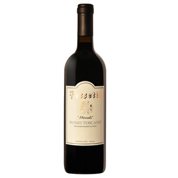 Вино Mocali Rosso Toscanа Fossetti, червоне, сухе, 13,5%, 0,75 л