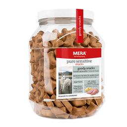 Лакомства для чуствительных собак Mera Pure Sensitive Good Snacks Truthahn&Kartoffel, с индейкой и картофелем, 600 г