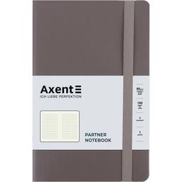 Книга записная Axent Partner Soft Earth Colors A5- в клеточку 96 листов коричневая (8620-01-A)