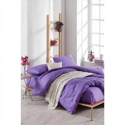 Комплект постельного белья Eponj Home Paint D.Boya Ultra Violet, ранфорс, евростандарт, фиолетовый, 4 предмета (svt-2000022293549)