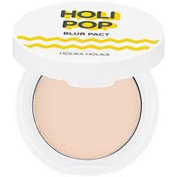 Пудра компактная Holika Holika Holi Pop Blur Pact SPF 30 PA+++, тон 01 (Light Beige), 10,5 г