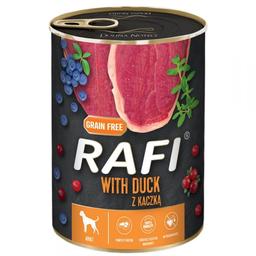 Влажный корм для собак Dolina Noteci Rafi паштет из утки с черникой и клюквой, 400 г (DN254-304937)