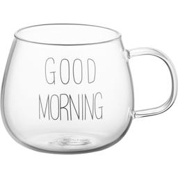 Набір чашок Ardesto Good Morning, 350 мл, прозорий (AR2635GM)