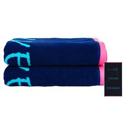 Полотенце пляжное Maisonette Dream, 130х70 см, голубой (8699965121190)