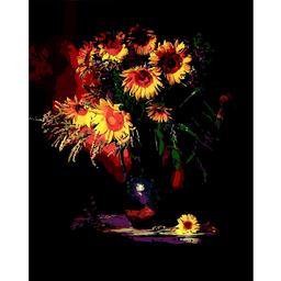 Картина за номерами ZiBi Art Line Квіти сонця 40х50 см (ZB.64137)