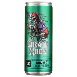 Напиток слабоалкогольный Pirate Code Mojito, 6,5%, ж/б, 0,25 л
