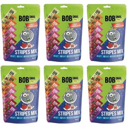 Натуральні цукерки Bob Snail Stripes Mix 588 г (6 шт. по 98 г)