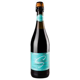 Вино ігристе San Mare Lambrusco dell'Emilia Rosso, червоне, напівсолодке, 8%, 0,75 л