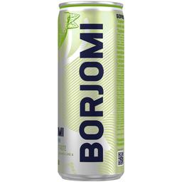 Напій безалкогольний сильногазований Borjomi Flavored water Лайм-коріандр з/б 0.33 л