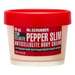 Зігрівальний антицелюлітний крем для тіла Mr.Scrubber Stop Cellulite Pepper Slim, 100 г