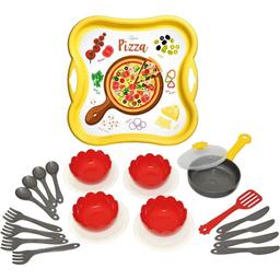 Набор детской посуды Tigres Пицца на подносе 24 элемента (39896)