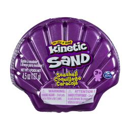 Кинетический песок Kinetic Sand Ракушка, фиолетовый, 127 г (71482PP)