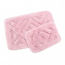Набір килимків Irya Barnes pink, 90х60 см та 60х40 см, рожевий (svt-2000022265737)
