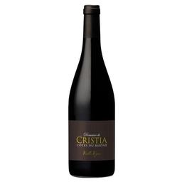 Вино Domaine de Cristia Cotes du Rhone Vieilles Vignes, красное, сухое, 14,5% 0,75 л (28087)