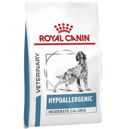 Сухий дієтичний корм для собак Royal Canin Hypoallergenic Moderate Calorie схильних до надмірної ваги, при небажаній реакції на корм, 14 кг (3964140)