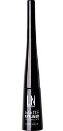 Жидкая матовая подводка для глаз LN Professional Matte Eyeliner Waterproof Liquid Black, тон 01, 3,5 мл