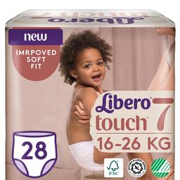 Підгузки-трусики Libero Touch Pants 7 (16-26 кг), 28 шт.