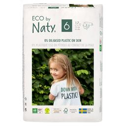 Органічні підгузки Naty 6 (від 16 кг), 17 шт.
