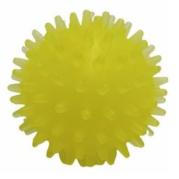 Іграшка для собак Fox М'яч із шипами, з ароматом ванілі, 6 см, жовта