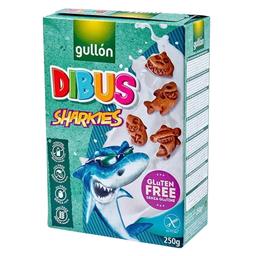 Печиво Gullon Dibus Sharkies, без глютену, 250 г