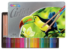 Карандаши цветные Colorino Рremium Artist, мягкие, 36 цветов, 36 шт. (83270PTR)