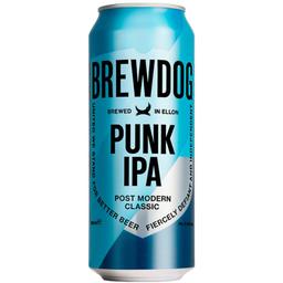 Пиво BrewDog Punk IPA світле 5.4% 0.5 л з/б