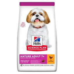 Сухий корм для зрілих собак малих і мініатюрних порід Hill’s Science Plan Mature Adult 7+ Small&Mini, від 7 років, з куркою, 6 кг (604321)