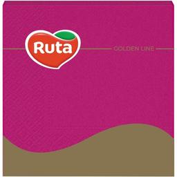 Серветки Ruta, тришарові, 33х33 см, 20 шт., рожеві