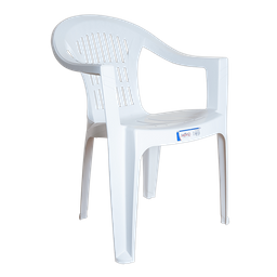 Крісло пластикове Irak Plastik Bahar EKO, білий (HK340)