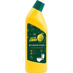 Средство для чистки унитазов Mister Lemon с антибактериальным действием, 1 л