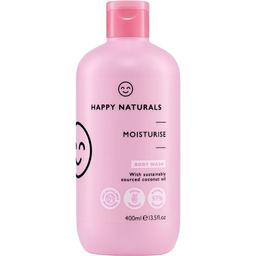 Гель для душа Happy Naturals Moisturising, 400 мл