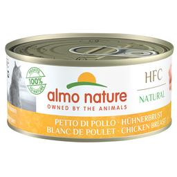 Вологий корм для котів Almo Nature HFC Cat Natural, з курячою грудкою, 150 г (5122H)
