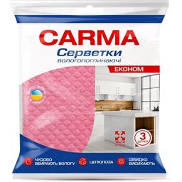 Салфетки влагопоглощающие Carma 3 шт.