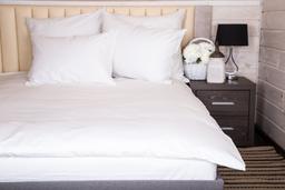 Комплект постельного белья Ecotton, сатин, евростандарт, 220х210, White (03208)