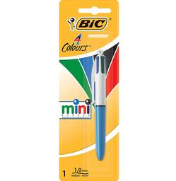 Ручка шариковая BIC 4 Colours Mini, 1 мм, 4 цвета, 1 шт. (895956)