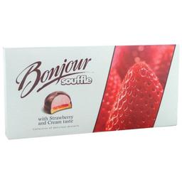 Десерт Bonjour Konti вкус клубники со сливками, 232 г (582234)